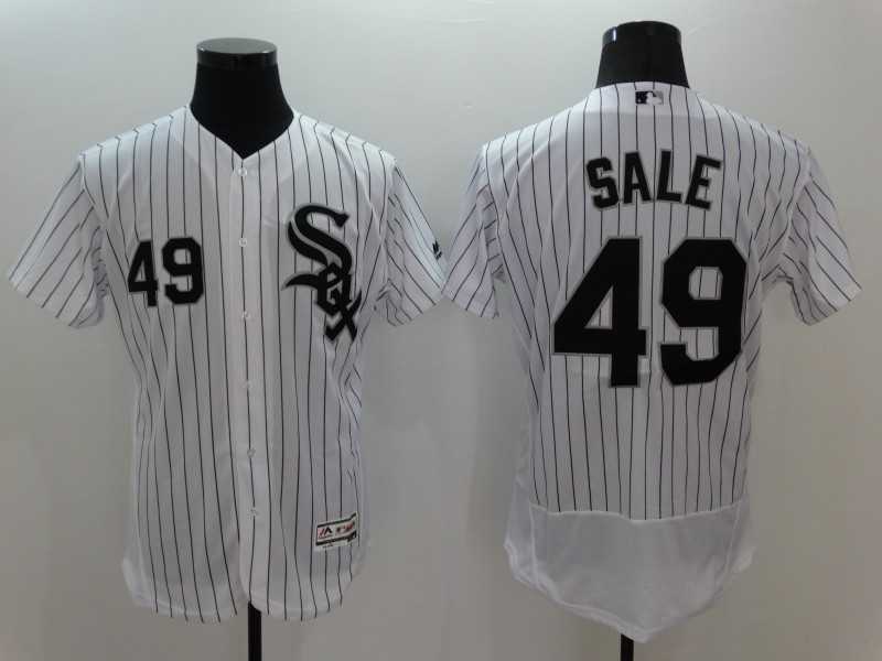 Chicago White Sox #49 Chris Sale White (Black Strip) 2016 Flexbase Collection Jersey,We sell and wholesale Chicago White Sox #49 Chris Sale White (Black Strip) 2016 Flexbase Collection Jersey on line form chian!